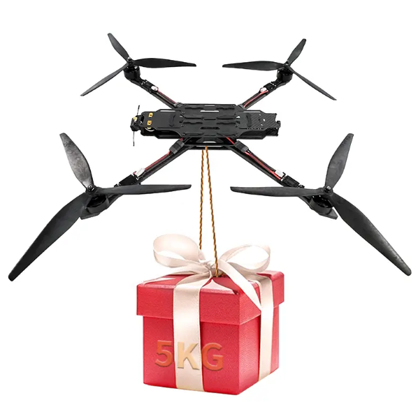 DroView FPV Drones 13 Inch Heavy Payload Long Time Flight with Night Vision Camera with 3.3G 4W VTX 915 ELRS Racing FPV Drones