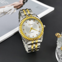 Montres de couple décontractées et tendance, montres à quartz de luxe pour amoureux, montres en alliage pour hommes et femmes, montres-bracelets pour affaires, vente en gros