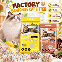 Litière pour chat 8KG à agglomération rapide, Bentonite, avec emballage personnalisé pour les commandes en gros – Fournisseur Distributeur