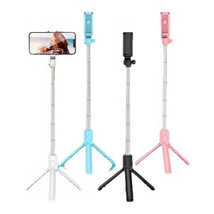 Smartphone LED Light Selfie Trípode Soporte Viajes <span class=keywords><strong>al</strong></span> aire libre Fotografía Estudio Video Selfie Stick Belleza en línea Soporte de transmisión en vivo - Product Image 5