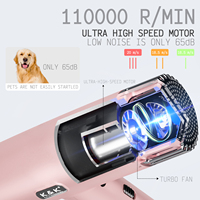 Secador de Pelo Iónico Profesional de Salón, 1800W, Motor BLDC de Alta Velocidad, 3/4 Velocidades, Uso Doméstico, de Viaje y en Hoteles