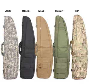 100cm Tactical Soft Gun Case Bolsas de protección Hard Gun Holster Bag Mochila