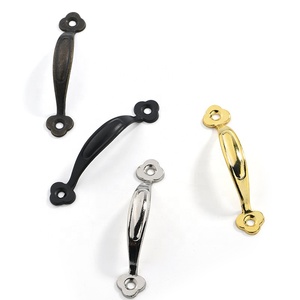 סיני חדש מסגסוגת עתיק מסגסוגת עץ, ארון בגדים, תיבת תכשיטים מכונת ידית בר - Product Image 3