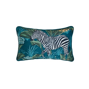 Tùy chỉnh thiết kế in nhung đệm bao gồm nhỏ hoặc lớn động vật in gối trường hợp đường ống/ - Product Image 6