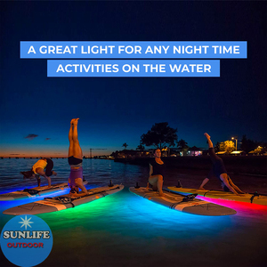 Không thấm nước sup dẫn đèn chèo ban màu thay đổi hệ thống chiếu sáng, dẫn ánh sáng sup Hội Đồng Quản trị, trong suốt dẫn ánh sáng kayak - Product Image 2