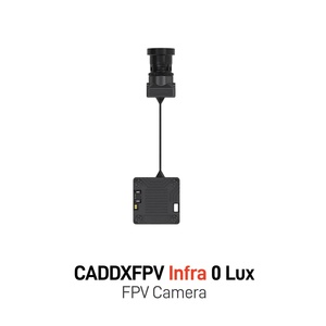 Caméra FPV CADDXFPV Infra 0 Lux Vision Nocturne 1500TVL Super WDR Améliorée par IA Faible Latence 20ms pour Course FPV Avion <span class=keywords><strong>Vol</strong></span> Nocturne - Product Image 1