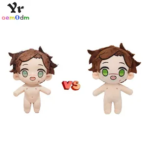 Custom Mini 10cm 20cm Plush Dolls Kawaii Soft Small Cotton Kpop Idol Doll Toys Manufacturer