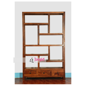 Librería Moderna de Madera Sólida para Sala de Estar, Estantería, Vitrina, Hecha a Mano para Hotel, Biblioteca, Oficina, Precio de Fábrica - Product Image 2
