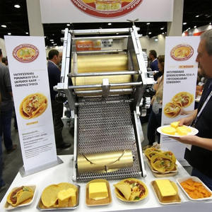 Machine industrielle automatique de fabrication de tortillas de maïs de type Philadelphie, type <span class=keywords><strong>pizza</strong></span>, en promotion - Product Image 6