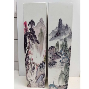 Vases décoratifs pour sol chinois, grande fleur, carrée en <span class=keywords><strong>bois</strong></span> sculpté à la main, 1 pièce - Product Image 4