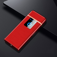 Nouveau briquet électronique USB 2024 à écran tactile, petit briquet électrique rechargeable