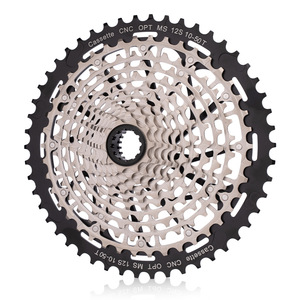 Cassette de 12 <span class=keywords><strong>velocidades</strong></span> para MTB, <span class=keywords><strong>10</strong></span>-50T, <span class=keywords><strong>10</strong></span>-52T, Micro Spline, buje MS hueco CNC, piñón ligero para bicicleta, compatible con <span class=keywords><strong>Shimano</strong></span> - Product Image 5