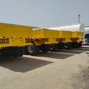 Remorque à 2/3 essieux pour clôture latérale, transport d'animaux |   Remorque à ridelles latérales 2/3 essieux pour le transport d'animaux - Product Image 2