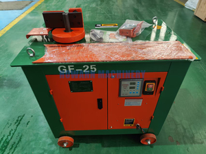 เครื่องจักรก่อสร้าง CNC เครื่องดัดเหล็กเส้นรูปตัวยู เครื่องมือดัดเหล็กเส้น สำหรับโครงการในยุโรป - Product Image 3