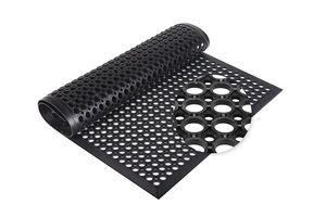 Heavy Duty Anti Slip Oil-proof Anti Fatigue Hole Mat Safety Mat For Workshop,Cushioned <b>Floor</b> Mat For Factory & Industrial Area - Product Image 2