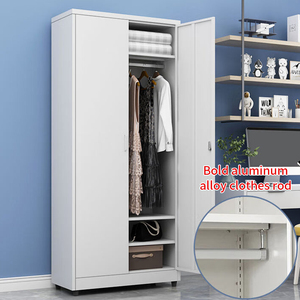 Tủ lưu trữ thép công nghiệp 2000x400x1000mm Tủ kim loại nhiều kệ có cửa có thể khóa để sử dụng kho văn phòng - Product Image 3