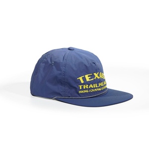 Gorras de Béisbol con Bordado de Nailon OEM, con Logotipo Personalizado, 5 Paneles, Visera Plana, Cierre a Presión, Gorras Deportivas de Golf - Product Image 5