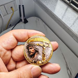 Moneda Conmemorativa 3D <span class=keywords><strong>de</strong></span> la Resurrección <span class=keywords><strong>de</strong></span> Jesucristo, Regalo Religioso <span class=keywords><strong>de</strong></span> Pascua, Él ha Resucitado, Moneda <span class=keywords><strong>de</strong></span> Desafío <span class=keywords><strong>Cristiana</strong></span> con Estuche - Product Image 5