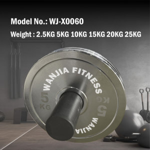 Set di piastre di peso cromate professionali palestra uso domestico acciaio di alta qualità di precisione di calibrazione dimensioni Standard - Product Image 5