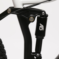 Vélo électrique de ville TXED 27,5 pouces, suspension intégrale, moteur arrière sans balais 48V/500W