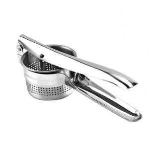 Triturador y Prensa de Patatas Manual de Acero Inoxidable al por Mayor, 2 Piezas, Construcción Metálica Ecológica - Product Image 5