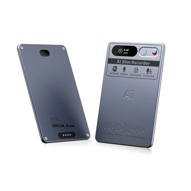 64GB AI Ultra-Thin High-Definition Digital Voice Recorder Pen Noise Reduction Strong Magnetic Portable for Business Student