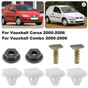 Juego de tornillos y clips para el embellecedor de la araña de la rueda automotriz Winning Path Point M5, 10 unidades de cada tipo, para Vauxhall Corsa - Product Image 5