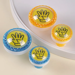 Tombol Arcade Devil City Tebal Biru, Dioperasikan dengan Koin, Usia 6 Tahun+, Set yang Diperkuat, Tombol Musik, Tombol Video Game, Tombol Pistol - Product Image 2