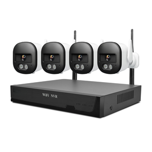 2026 NVS001E+ IPC056 NVR Kit Hệ thống camera Wifi không dây 4CH Hệ thống camera an ninh CCTV 5MP HD - Product Image 1