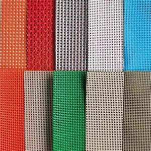 Malla recubierta de PVC anti-UV resistente al fuego para red de seguridad de construcción - Product Image 1