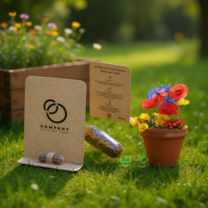 Kit di Semina Ecologico con Semi di Fiori Selvatici in Capsule per Aziende - Product Image 3