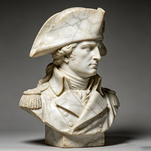 <span class=keywords><strong>Buste</strong></span> de Napoléon <span class=keywords><strong>en</strong></span> <span class=keywords><strong>marbre</strong></span> blanc de style antique, sculpté à la main, directement de l'usine, pour la décoration intérieure européenne. - Product Image 2