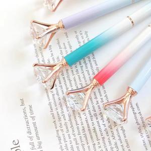 ปากกาลูกลื่นคริสตัลทำจากโลหะเพื่อการโฆษณาปากกาแบบไล่ระดับสีสำหรับของขวัญ - Product Image 2