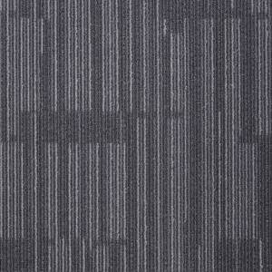 Moderno Floral Jacquard Lavable Lujo Hotel PP PVC Azulejo Alfombra Oficina comercial y uso doméstico Azulejos cuadrados Pila mediana - Product Image 3