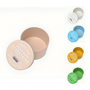 Bán Buôn 4Oz 8Oz Vòng Lon Thiếc Cho Nến Thủ Công Mỹ Nghệ Nến Bao Bì Lon Thiếc Với Nắp Đậy Trong Số Lượng Lớn Kim Loại Nến Tùy Chỉnh - Product Image 1