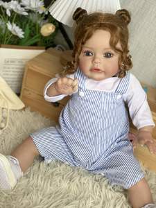 Girafe endormie à la main, vente en gros, maison africaine, tissu en latex, nouvelle poupée reborn adulte Nenuco 1/6 - Product Image 4