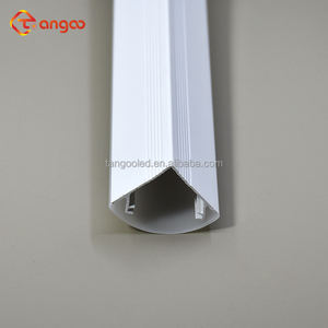 Polycarbonaat Driehoekige Lampenkap Behuizing Cover Met Geen Lamp Pc Doorschijnend Plastic Led Light Channel Diffuser Producer - Product Image 5