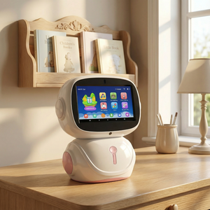 Robot éducatif Wi-Fi à commande vocale avec écran LCD, 2 Go de RAM, 32 Go de stockage – Cadeau de Noël et d'anniversaire high-tech pour les 0-12 ans – Offre spéciale - Product Image 4