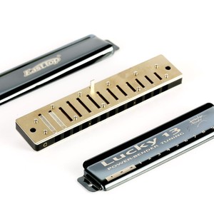 Harmonica diatonique Power Bender Eastern Ding LUCKY 13 trous pour blues, accordage professionnel, performance professionnelle - Product Image 3