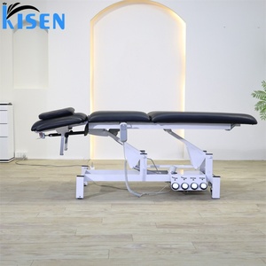 Fauteuil de tatouage Kisen noir et blanc, lit de beauté simple et réglable, table à cils facile à utiliser, en promotion - Product Image 4