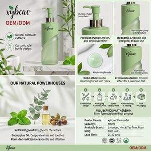 Gel de Ducha Refrescante con Mentol, Hidratante, Nutritivo y Perfumado para un Despertar Matutino - Product Image 3