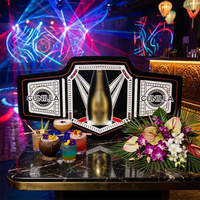 Support de Présentation LED en Acrylique de Haute Qualité pour Bouteilles de Champagne et Vin, Idéal pour KTV, Soirées, Clubs et Bars – Écologique