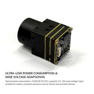 YRX-G611 Mini FPV hồng ngoại nhiệt hình ảnh mô-đun 640x512 9 mét với mainboard ống kính cho DIY FPV <span class=keywords><strong>rc</strong></span> bay không người lái an ninh tăng cường đầu ra - Product Image 2