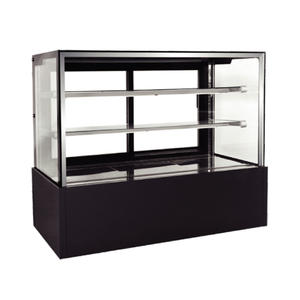 Commercial Upright Low Capacity Floor Top Supermarket Cake Cabinet Showcase With Wheels - Product Image 3