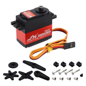 PDI-6221MG-180 25.3kg.Cm 高扭矩 300 广角 0.21秒 数字舵机 2BB 4.8V-6V 金属 JX 适用于遥控车辆机器人 - Product Image 6