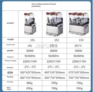 เครื่องทำน้ำสเลอร์เครื่องดื่มแช่แข็งกรานิซาโดสำหรับบ้าน - Product Image 3