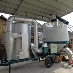 5HGN-70B 7 टन मिनी छोटे से मोबाइल पोर्टेबल यांत्रिक अनाज धान सुखाने चावल ड्रायर मशीन फिलीपींस में biogass बर्नर के साथ