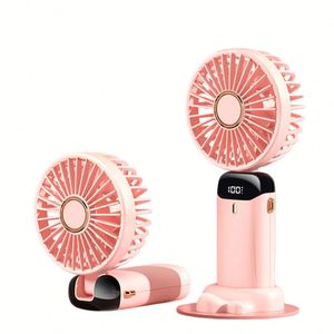 X418-1 Vente en gros de ventilateurs électriques portatifs personnalisés avec logo, recharge USB, mini modèle en plastique - Product Image 2