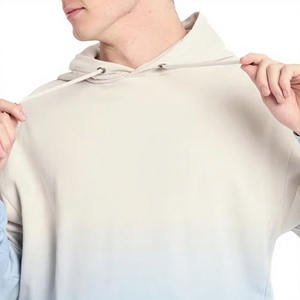 Custom Heavyweight Men Hoodie Loose Fit Oversized Hooded Sweatshirt Premium Cotton Blend Streetwear Pullover Hoodies For Mens - Product Image 4