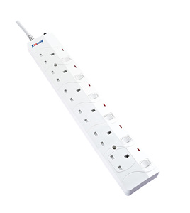 Enchufe de Extensión Dachang D142A UK con 6 Tomas de Corriente BS <span class=keywords><strong>IEC</strong></span> y 2 Puertos USB Tipo-C - Product Image 5